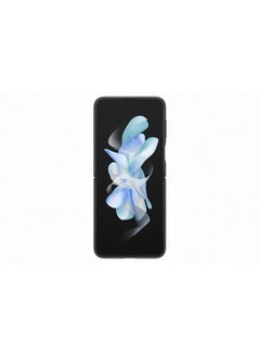 Samsung Flip 4 Flap Leather Cover - Black  - Image 3