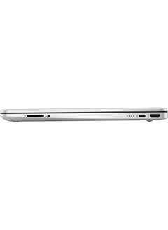 إتش بي لابتوب dy2097nr-‏15 بشاشة مقاس 15.6 بوصة ومعالج كور i7 1165G7/ذاكرة رام 12 جيجابايت/محرك أقراص SSD سعة 256 جيجابايت/بطاقة رسومات إنتل أيريس Xe اللغة الإنجليزية فضي  - Image 3