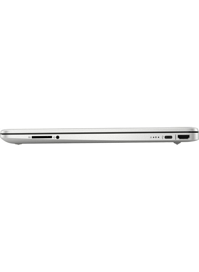 إتش بي - لابتوب dy2097nr-‏15 بشاشة مقاس 15.6 بوصة ومعالج كور i7 1165G7/ذاكرة رام 12 جيجابايت/محرك أقراص SSD سعة 256 جيجابايت/بطاقة رسومات إنتل أيريس Xe اللغة الإنجليزية فضي - Image 1
