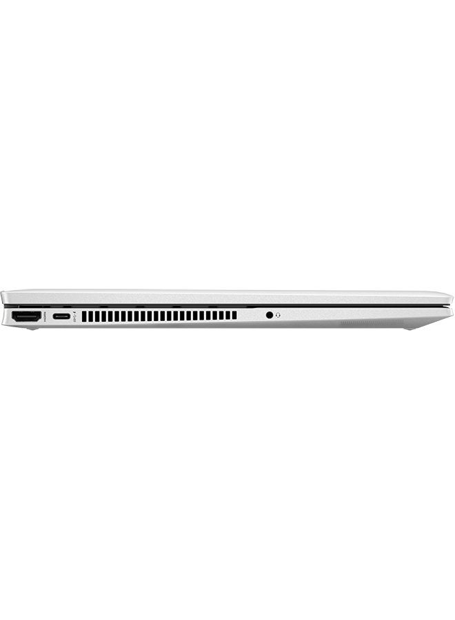 Pavilion x360 Convertible 2-In-1 (Upgraded Version) Laptop With 15.6-Inch Display, Core i7 Processer/16GB RAM/512GB SSD/Intel Iris Xe Graphics/ Windows 11 Home English Silver