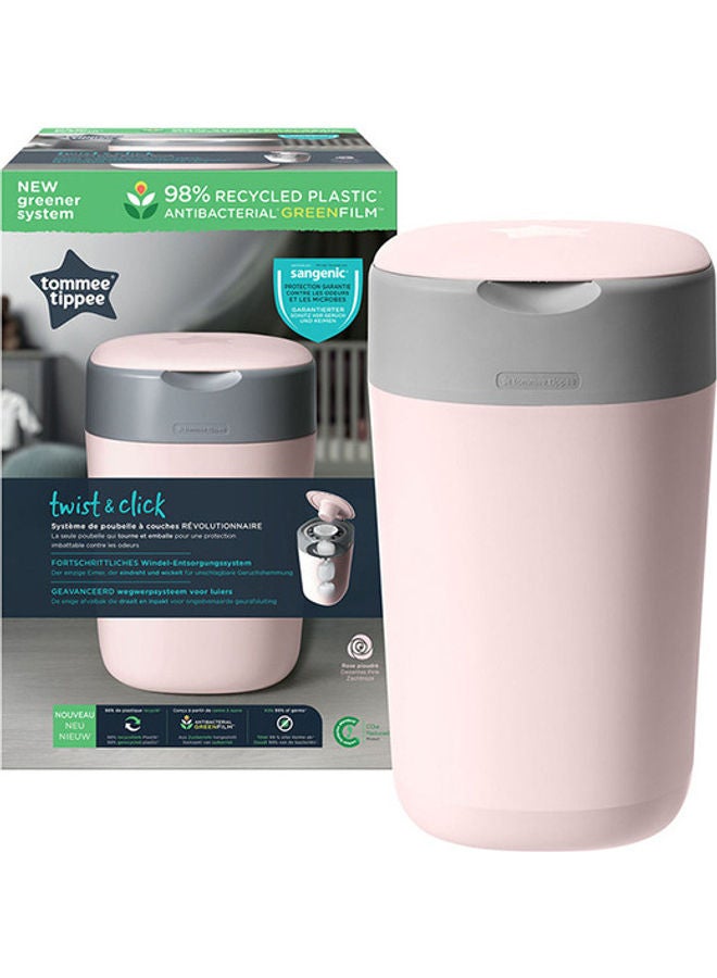 tommee tippee - Twist And Click With Sangenic Cassette - Pink - Image 1