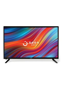 شاشة تلفزيون LED عالية الدقة مقاس 32 بوصة - بصوت فائق الجودة، درجة A+، ومنفذا USB ومنفذا HDMI KE32MS316 أسود KE32MS316 أسود