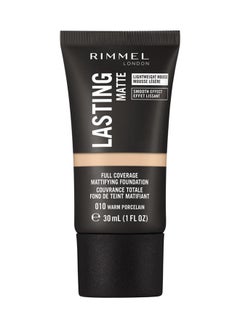 RIMMEL LONDON Lasting Finish Matte Foundation 010 Warm Porcelain  - Image 2