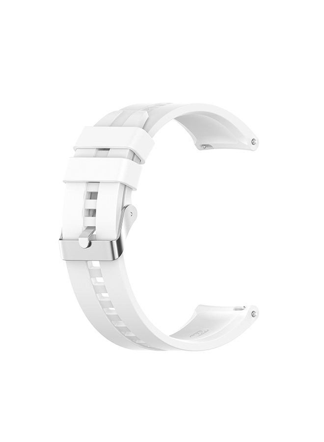 Generic - Replacement Strap For Huawei Watch GT 2/Honor MagicWatch 2 46 mm White - Image 1