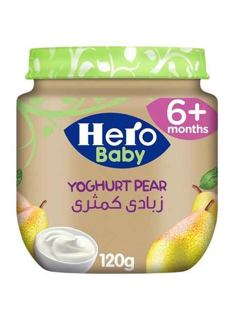 Yoghurt Pear Jar 120grams