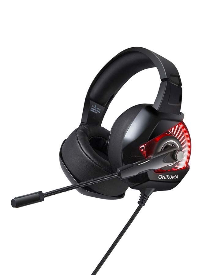 onikuma - K6 Over-Ear Gaming Wired Headset For PS4/PS5/XOne/XSeries/NSwitch/PC - Image 1