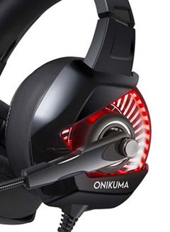 أونيكوما سماعة رأس سلكية للألعاب K6 توضع فوق الأذن لأجهزة PS4/PS5/XOne/XSeries/NSwitch/PC  - Image 5