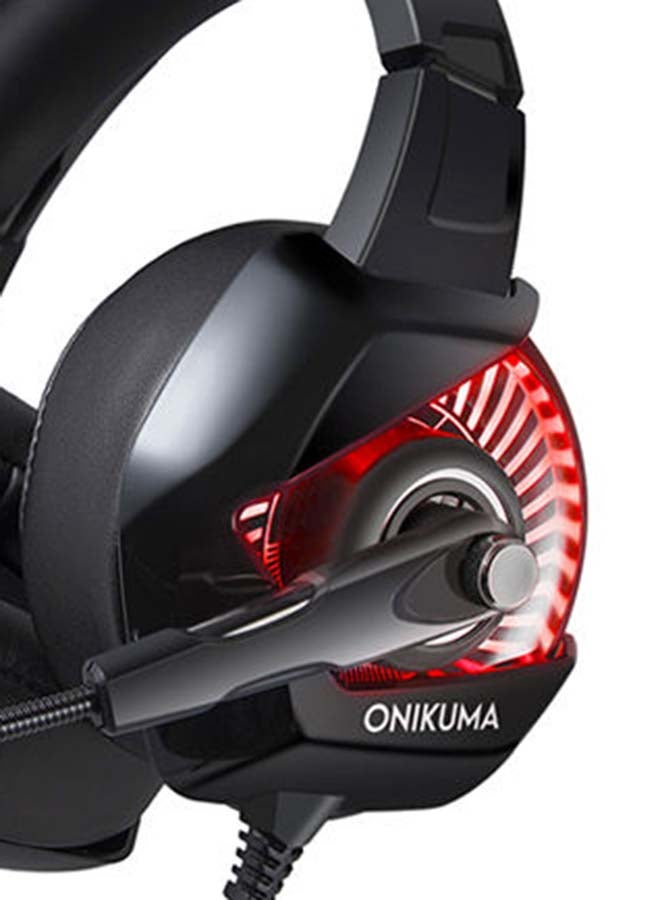 onikuma - K6 Over-Ear Gaming Wired Headset For PS4/PS5/XOne/XSeries/NSwitch/PC - Image 1