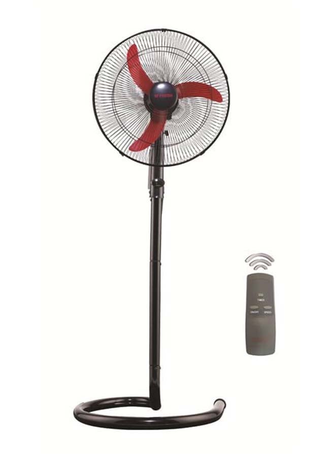 Fresh - Shabah Stand Fan 20 Inch with Remote 500008740 Red/Black - Image 1