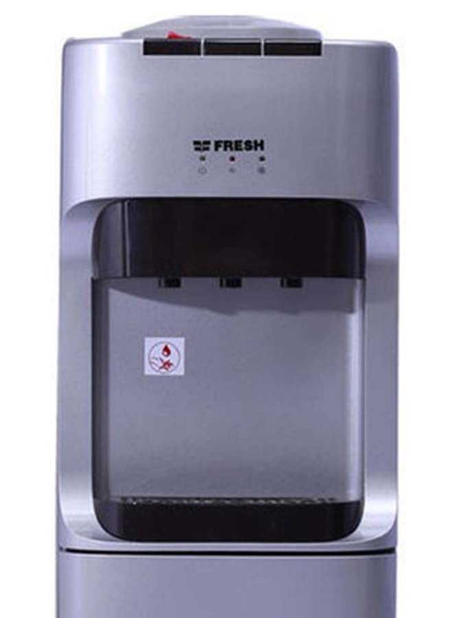 Fresh Water Dispenser With Cabinet And 3 Taps Hot- Cold & Normal FW-16VCD Grey - Image 4