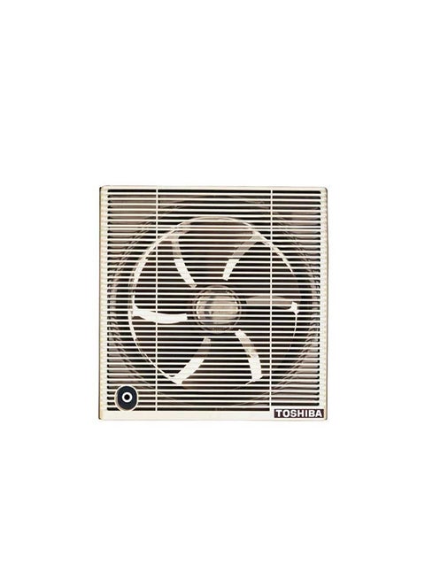 Bathroom Ventilating Fan 20 cm, Privacy Grid VRH20S1C Creamy