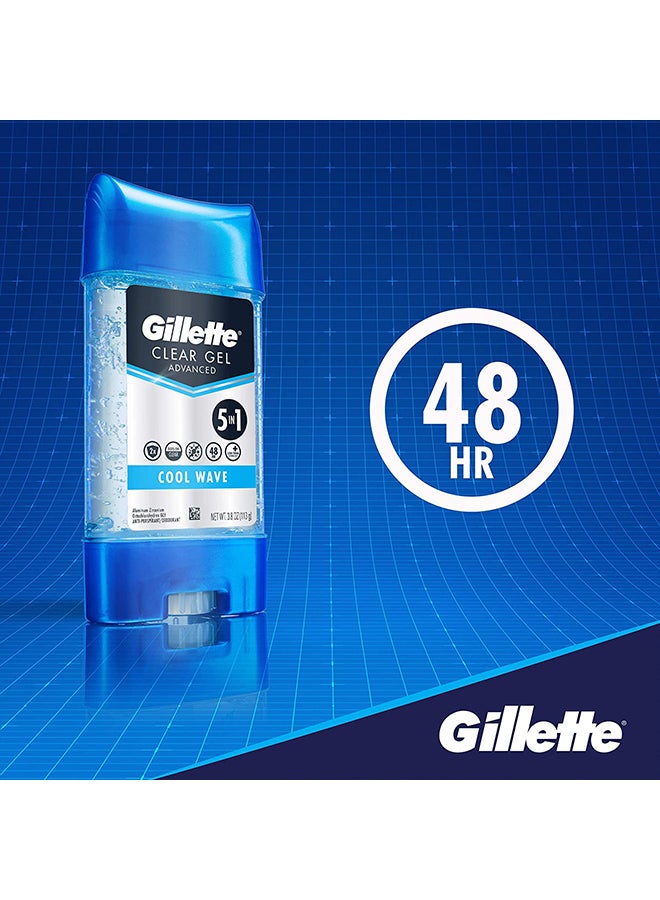 Gillette - Cool Wave Clear Antiperspirant Gel 70ml - Image 1