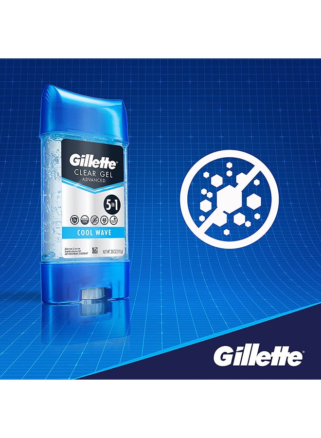 Gillette - Cool Wave Clear Antiperspirant Gel 70ml - Image 1