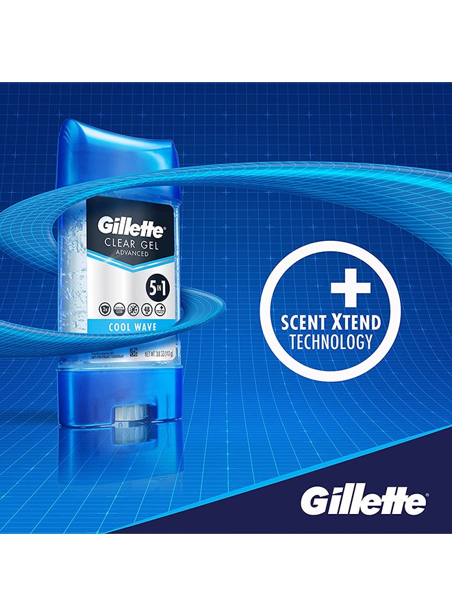 Gillette - Cool Wave Clear Antiperspirant Gel 70ml - Image 1