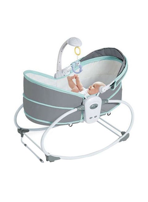 5-In-1 Rocker Bassinet With Vibration Unit