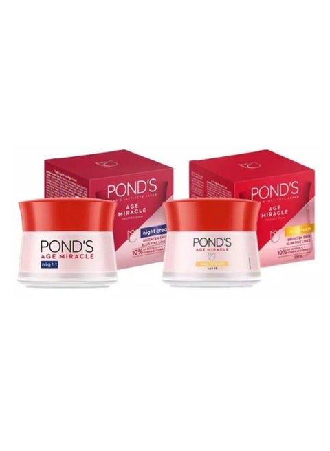 Age Miracle Cream Night And Day 50ml Pack Of 2 50ml