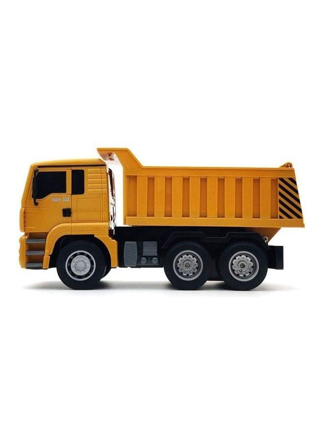 MYTOYS - Rc Dump Truck Remote Control Construction Vehicle Toy With Sound And Light 13326 28x14x11cm - Image 1