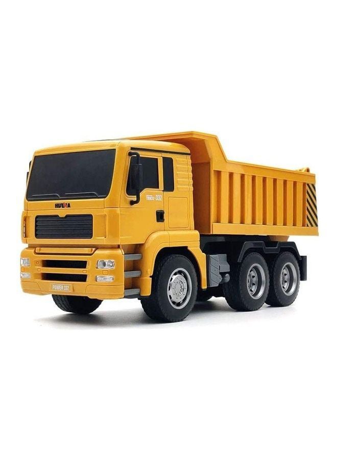 MYTOYS - Rc Dump Truck Remote Control Construction Vehicle Toy With Sound And Light 13326 28x14x11cm - Image 1