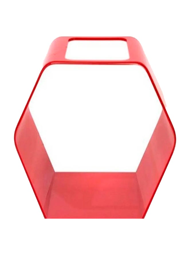 Petzoom Condo Hexagon Aquarium Red/Clear - Image 2