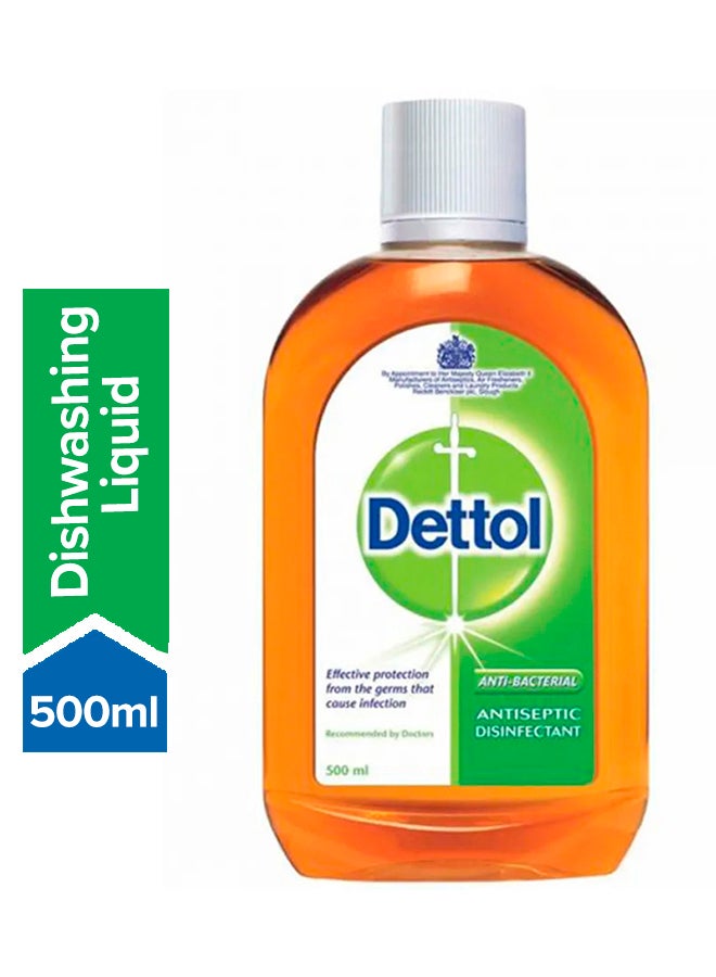 Dettol Anti-Bacterial Antiseptic Liquid Disinfectant 500ml 
