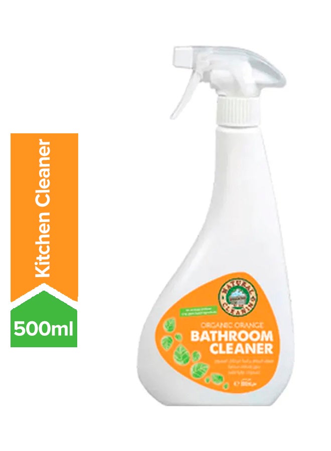 Organic Orange Bathroom Cleaner 500ml - v1661338789/N24055993A_1