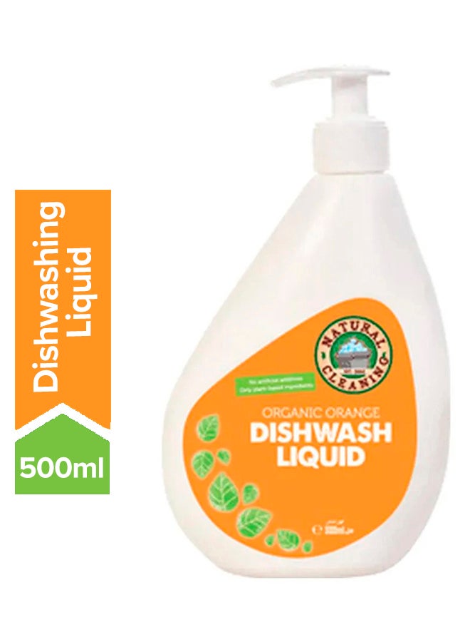 سائل غسالة الأطباق العضوي برائحة البرتقال 500ملليلتر