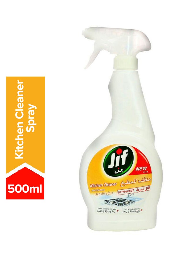 Jif Ultrafast Kitchen Spray Transparent 500ml  - Image 1