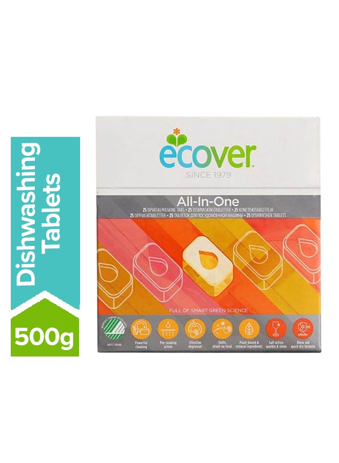 All-In-One Dishwasher Tablets 500grams
