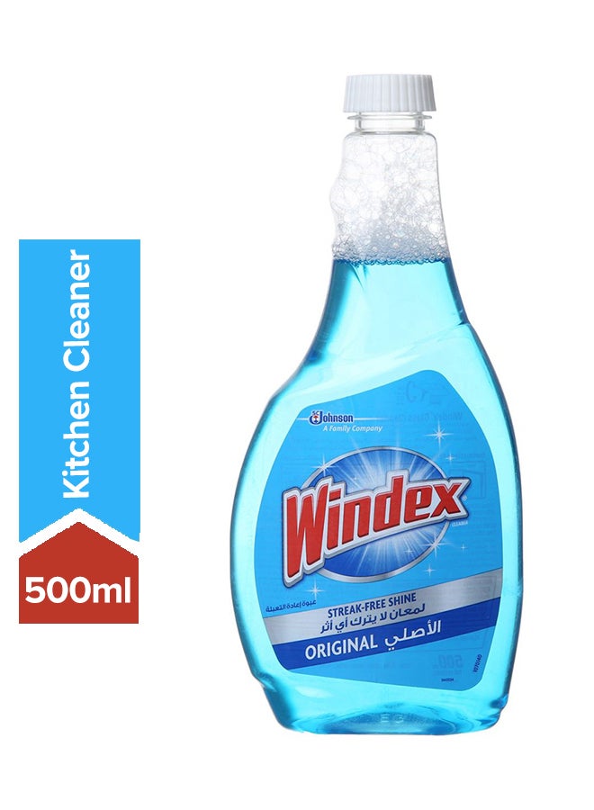Windex Original Glass Cleaner Refill 500ml 