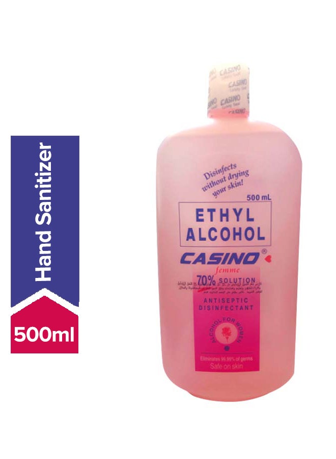 Casino Ethyl Alcohol Solution Pink 500ml | Best Price UAE