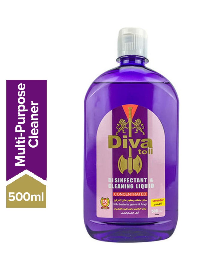Diva toll concentrated general disinfectant Cleaner lavender scent ...