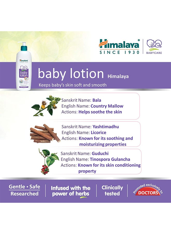 Himalaya Herbals Baby Lotion Cream - 400ml - Image 4