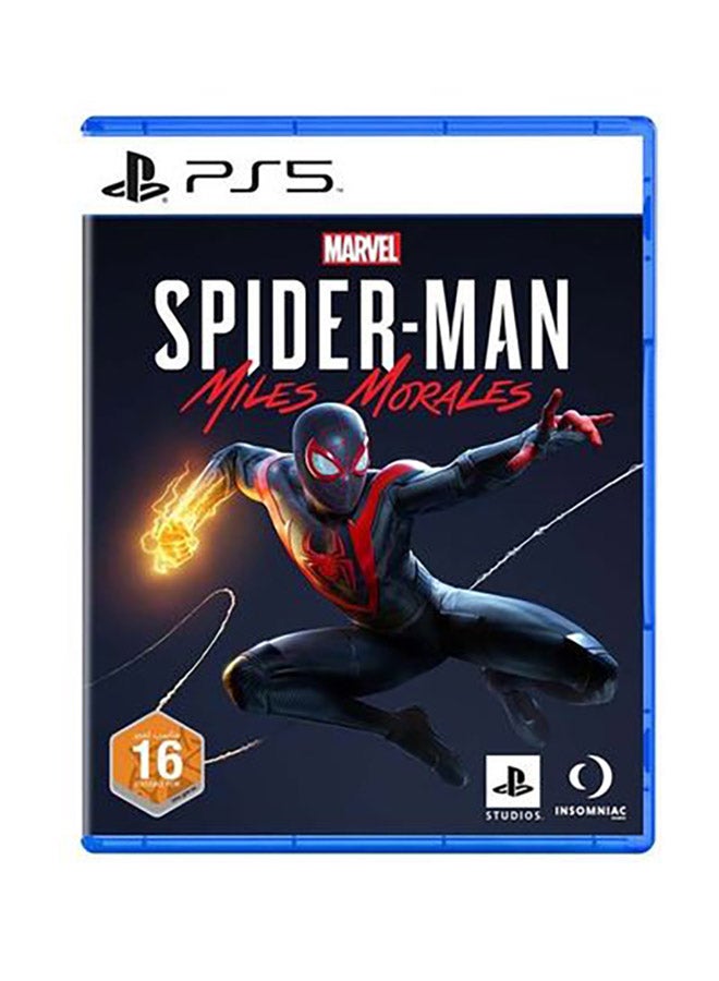 إنسومنياك جيمز - لعبة "Spider-Man Miles Morales" من مارفل (باللغتين الإنجليزية والعربية) - نسخة الإمارات العربية المتحدة - بلايستيشن 5 (PS5) - Image 1