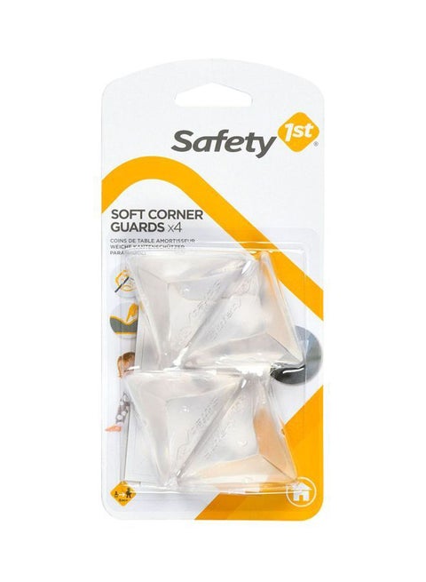 Soft Corner Guard, Pack Of 4 - Clear