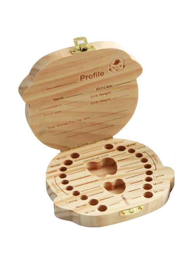 QiaoKai Milk Tooth Wooden Storage Box  - Image 2