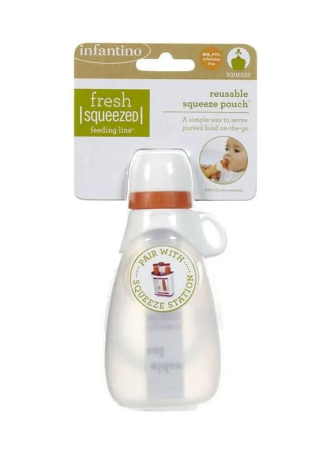 infantino Reusable Squeeze Pouch - 118 ml