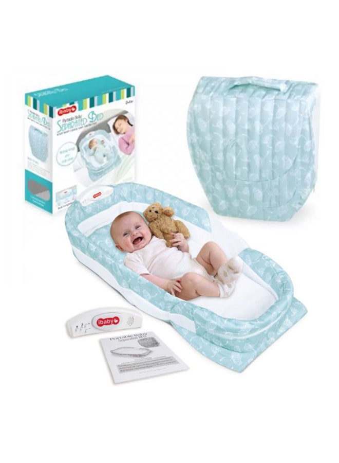 آي بيبي سرير أطفال رضع محمول وناعم شبكي مفصول مناسب لأعمار من 0 إلى 4 أشهر - Image 4