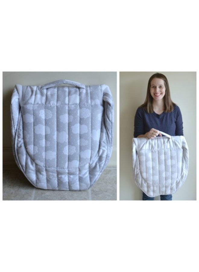 آي بيبي سرير أطفال رضع محمول وناعم شبكي مفصول مناسب لأعمار من 0 إلى 4 أشهر - Image 5