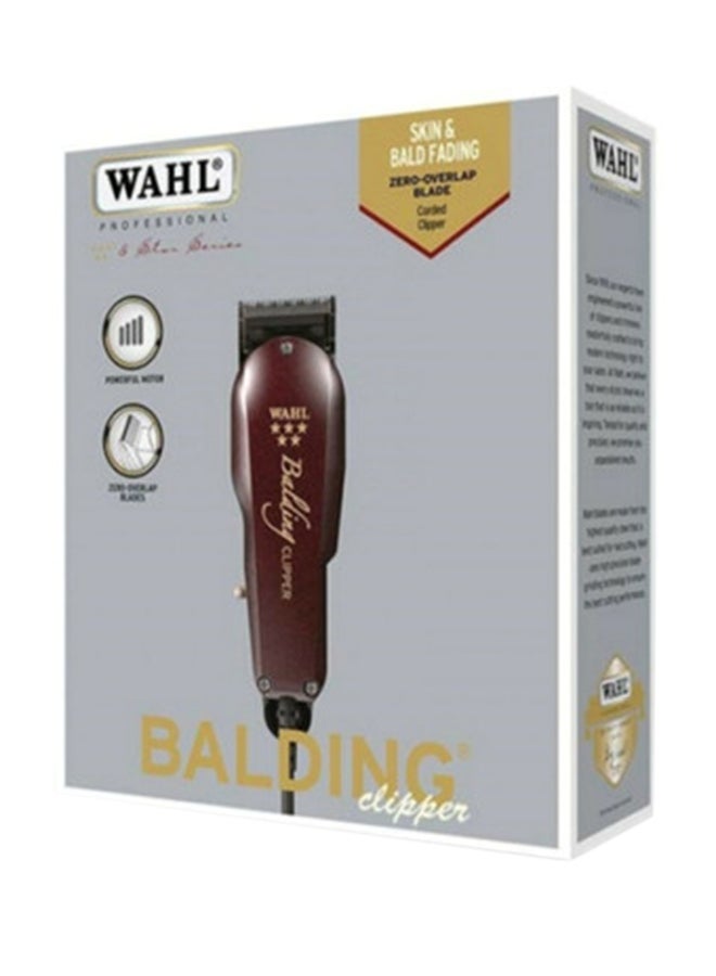 WAHL - Professional 5-Star Balding Clipper Red/Black - Image 1