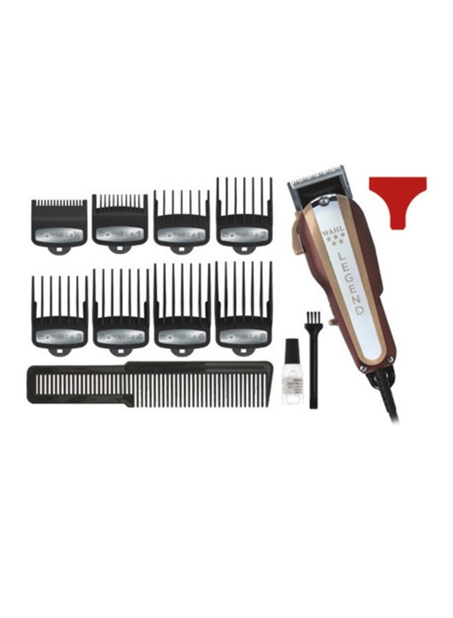 Legend Professional Clipper Black/Red/Silver One Size