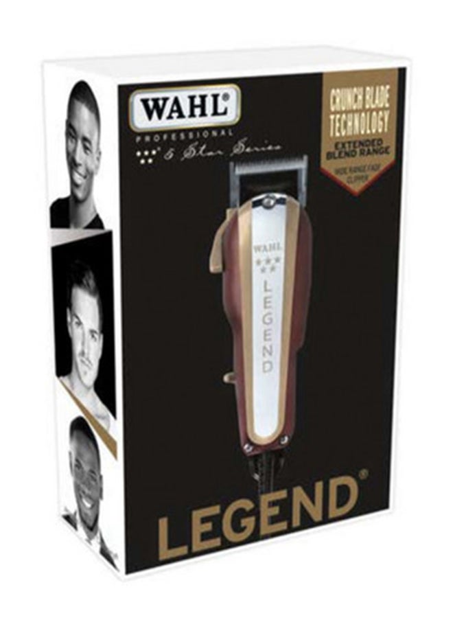 Legend Professional Clipper Black/Red/Silver One Size