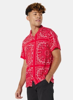 All Over Print Shirt Red