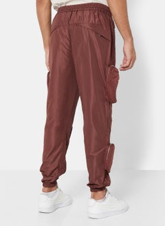 LES BENJAMINS 3D Pocket Utility Pants Red  - Image 2