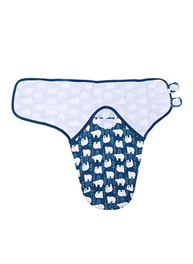 مجموعة قماط مريح للأطفال مزين بطباعة مكونة من قطعتين - Image 4