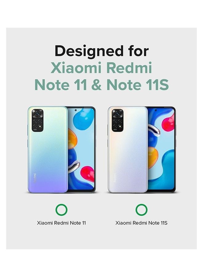 Ringke Fusion Case Compatible With Redmi Note 11/11S 4G (6.43-Inch) Matte Matte clear - Image 2