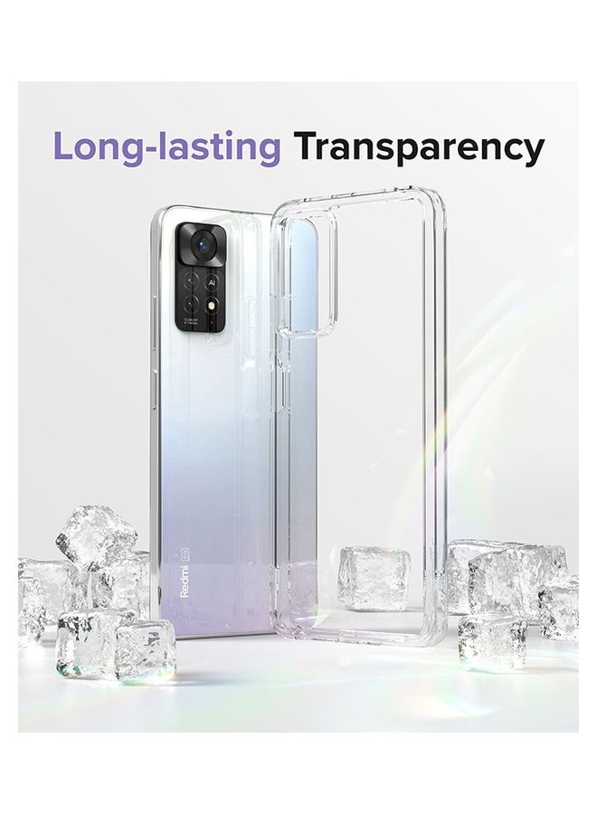 Ringke Fusion Case Compatible with Redmi Note 11 Pro 4G/5G Bumper Phone Cover Matte Camo Black - Image 3