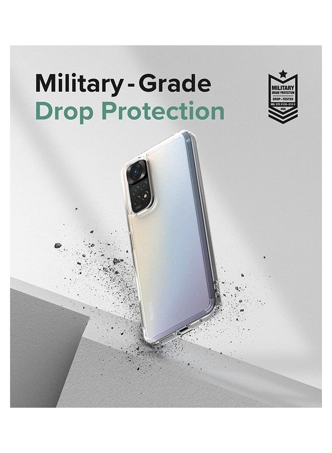 Ringke Fusion Case Compatible with Redmi Note 11 Pro 4G/5G Bumper Phone Cover Matte Camo Black - Image 5