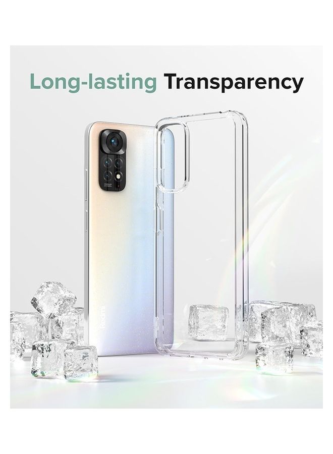 Ringke Fusion Case Compatible with Redmi Note 11/11S 4G (6.43-Inch) Clear  - Image 3