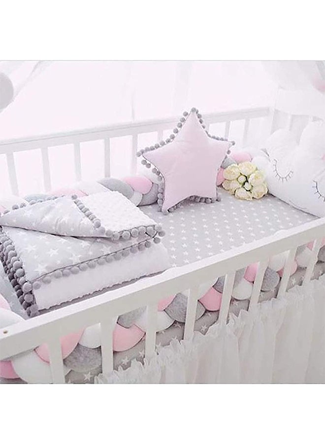 Braided Crib Bumper Knot For Corner Safety - Image 4