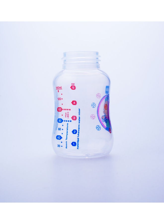 Japlo Streamline baby feeding Bottle with Anti-colic nipple & Lukewarm water mixer size 140 ml- Assorted - Image 3